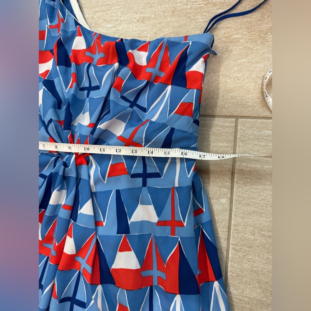 ⚓️🆕Vineyard Vines One Shoulder Dress, 10⚓️ - Picture 12 of 14